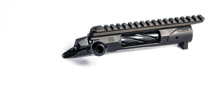 Deadline short action with 60-degree bolt throw for fast cycling Ultimatum Precision Deadline 3-lug short action for competitive shooting.